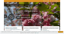 Desktop Screenshot of dantianzentrum.com